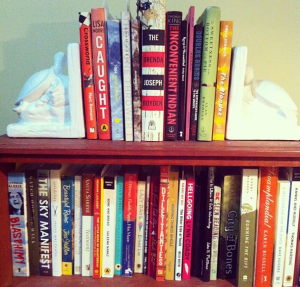 My to-read pile has morphed into a to-read shelf.